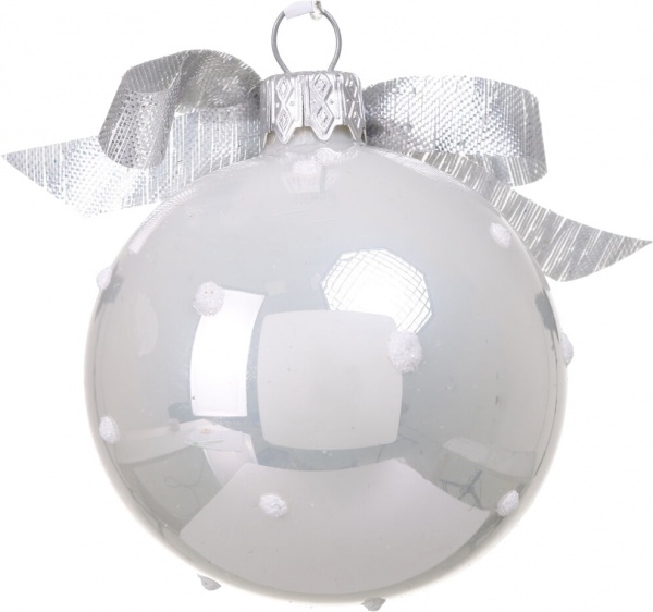 Шар новогодний символ года декупаж d 60 мм в ассортименте