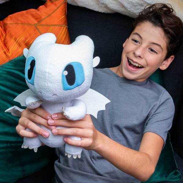 Мягкая игрушка Spin Master Как приручить дракона 3: Дневная Фурия с звуковыми эффектами SM66619/5522 