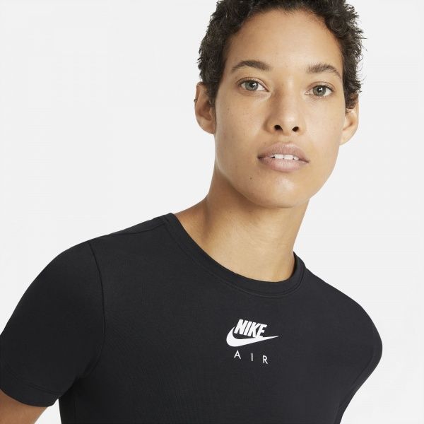 Футболка Nike W NSW AIR SS TOP CROP CZ8632-010 XL чорний