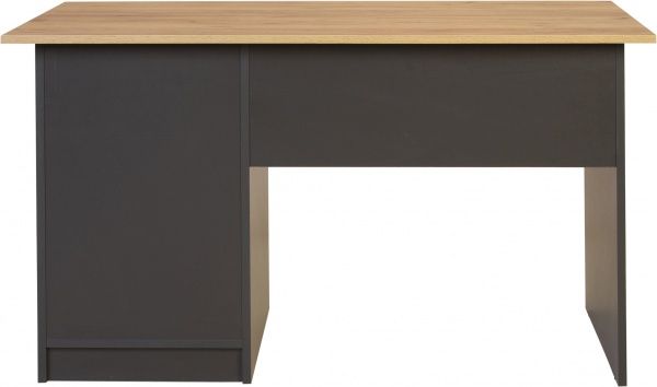 Стол компьютерный Nowy Styl BANDI (CH) 1100х500х750 дуб крафт золотой / антрацит