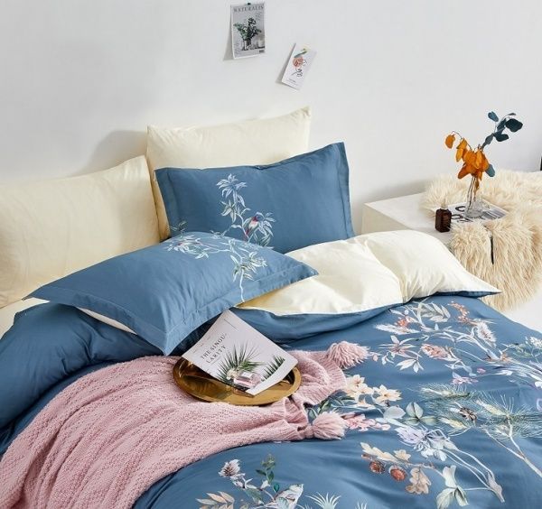 Комплект постільної білизни 1.5 JYBY112 синій Word of Dream 