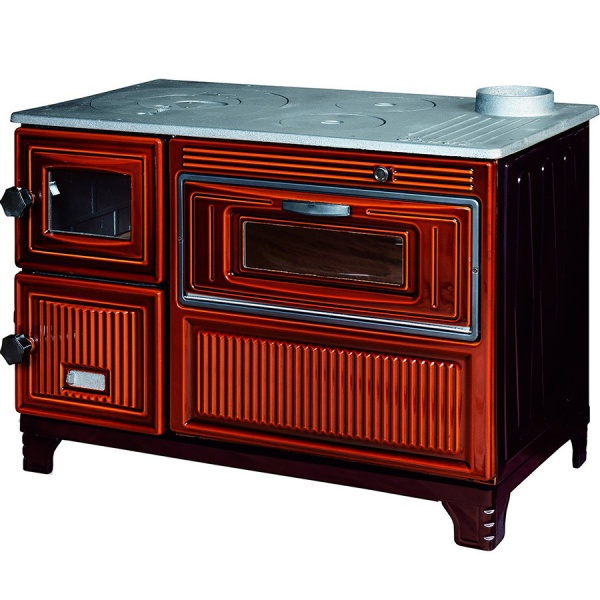 Печь отопительно-варочная Duval EK-103F «евро буржуйка» с духовкой