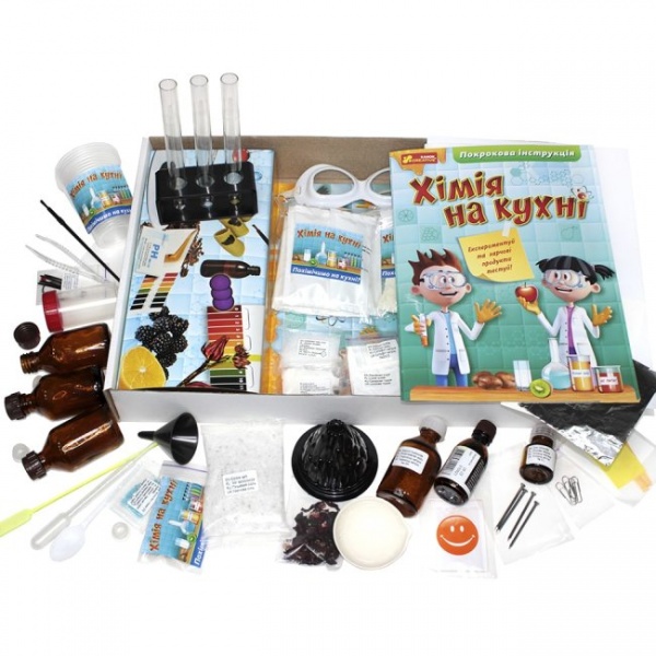 Набор для экспериментов Ранок Химия на кухне 349481
