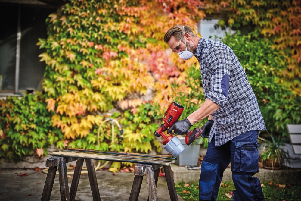 Краскораспылитель Einhell TC-SY 18/60 Li 18 V + (1x2,5Ah) 4512097+4260025