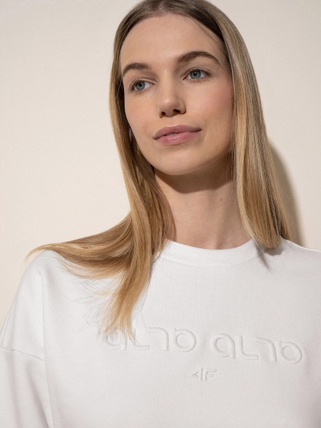 Свитшот 4F AL*4F_SWEATSHIRT 4FSS22TSWSF114-11S р. XL белый