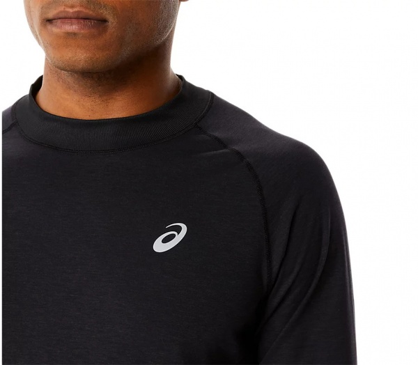 Футболка Asics WINTER RUN LS TOP 2011C399-001 р.M чорний