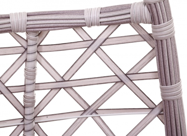 Крісло-кокон Цитрус плетіння ромб прованc