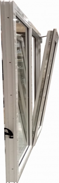 Окно поворотно-откидное GreenTech 60 1200x1400 мм правое 