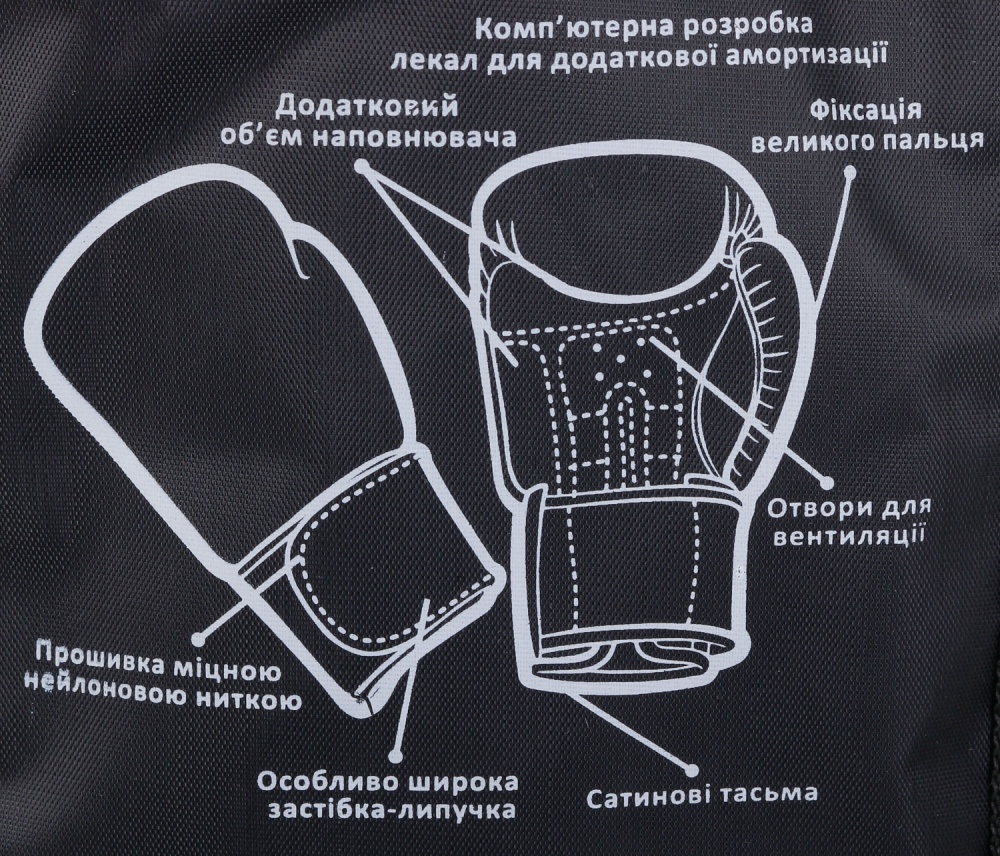 Боксерские перчатки MaxxPro AVG-616 Blue vynil-06 р. 6 6oz Blue vynil-06 синий