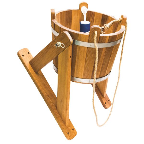 Ведро-водопад Tesli 25 л липа (с креплением)