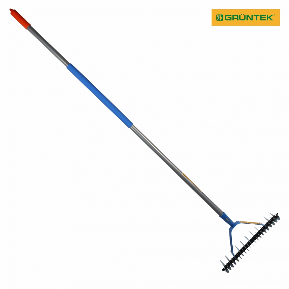 Граблі зубчасті Gruntek Urchin 36 см з держаком (295032036_S)