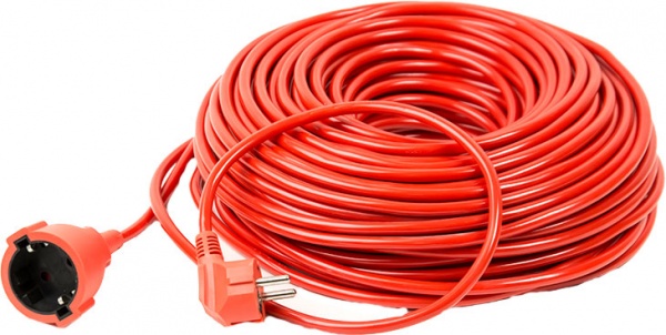 Подовжувач PowerPlant 40 м, 3x2.5 мм², 16А, морозостійкий (JY-3024/40) PPCA16M40S1L 