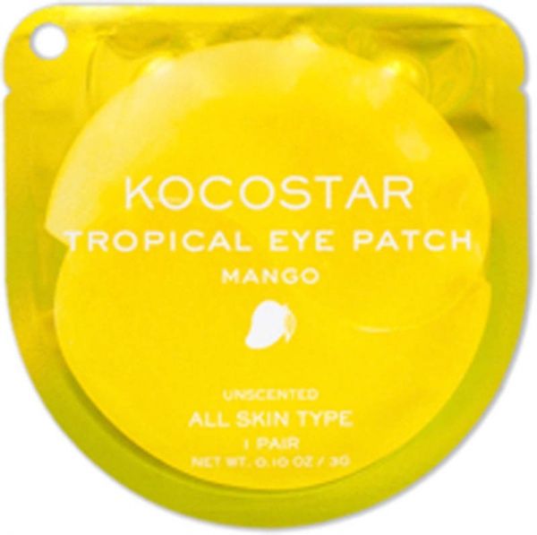 Гидрогелевые патчи Kocostar Tropical Eye Patch Манго 3 г 2 шт./уп.
