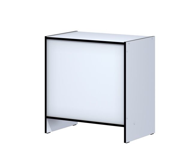 Прилавок глухой ДСП 800х500х835 мм PRLD PB-80