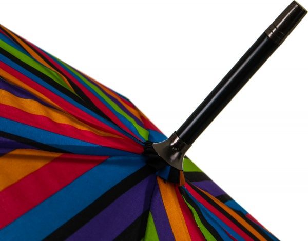 Парасолька-тростина Susino Rainbow Top 21008 чорний із малюнком 