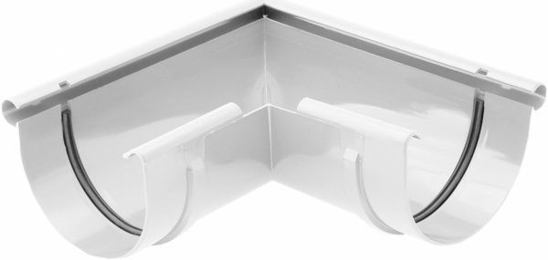 Угол наружный Bryza 90° 125 мм белый 