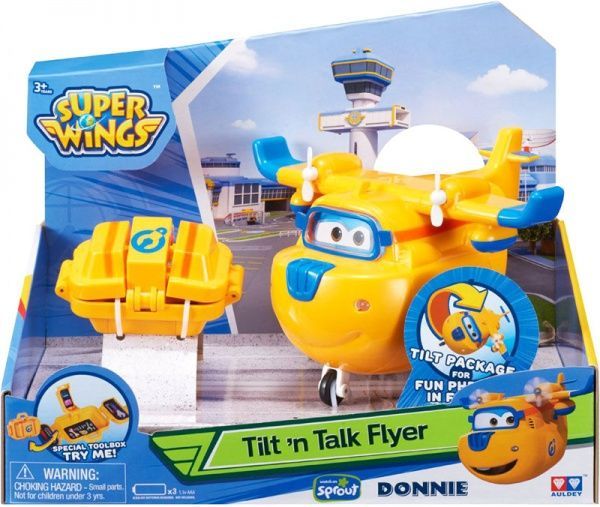 Игрушка интерактивная Super Wings Donnie с чемоданчиком YW710420