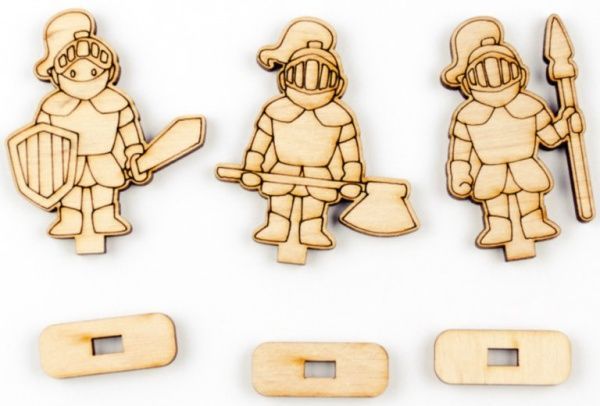 Дерев'яний 3D-конструктор Зірка Знаряддя Таран 100729