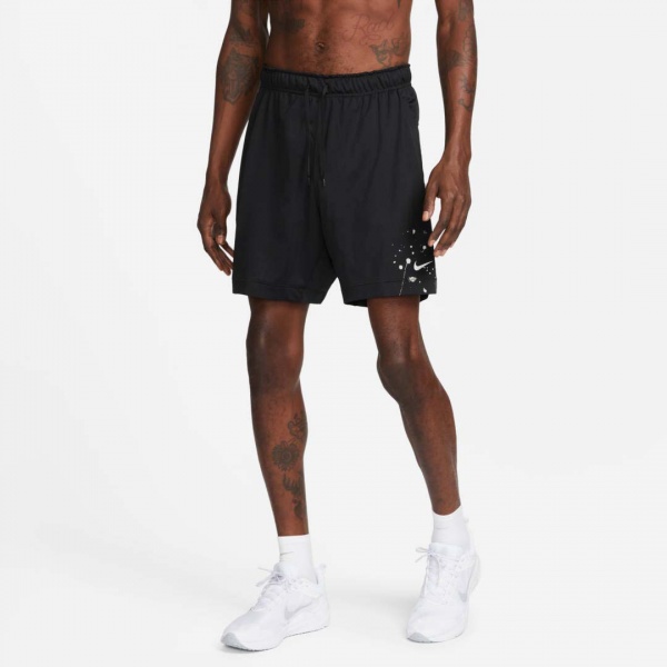 Шорты Nike DF TOTALITY KNIT 7UL DYE DX1546-010 р. XL черный
