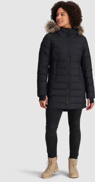 Куртка Outdoor Research WOMEN'S COZE LUX DOWN PARKA 300588-0001 р.M чорний