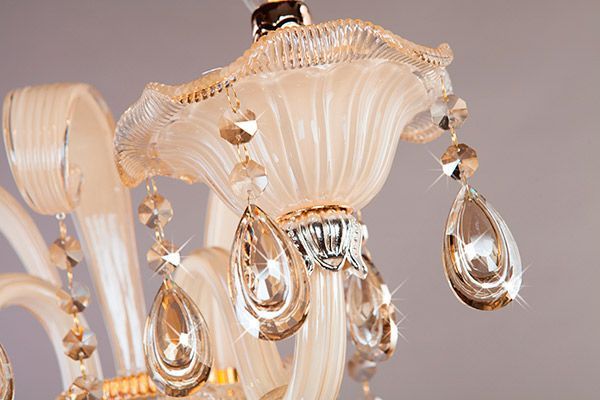 Бра Strotskis Albertina 2x60 Вт E14 золотисто-бежевый 124/2