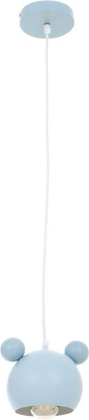 Підвіс Accento lighting Micky 1x40 Вт E27 блакитний 