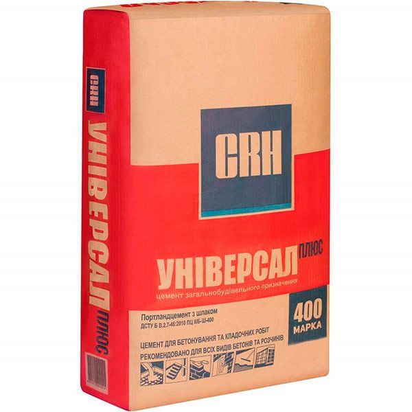 Цемент ПЦ II/Б-Ш 400 CRH 25 кг