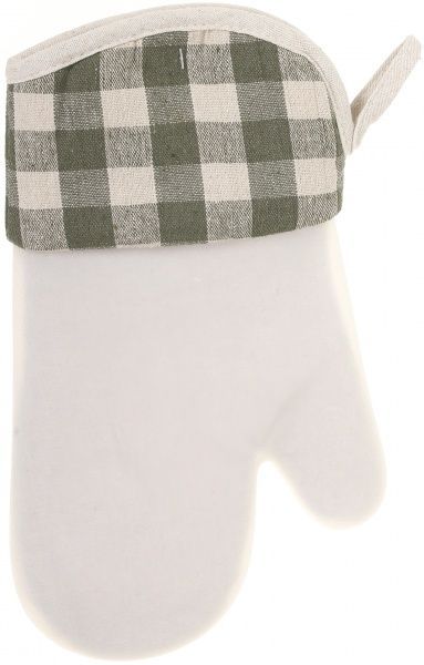 Силиконовая прихватка Green check 18x30 см зеленый UP! (Underprice) 