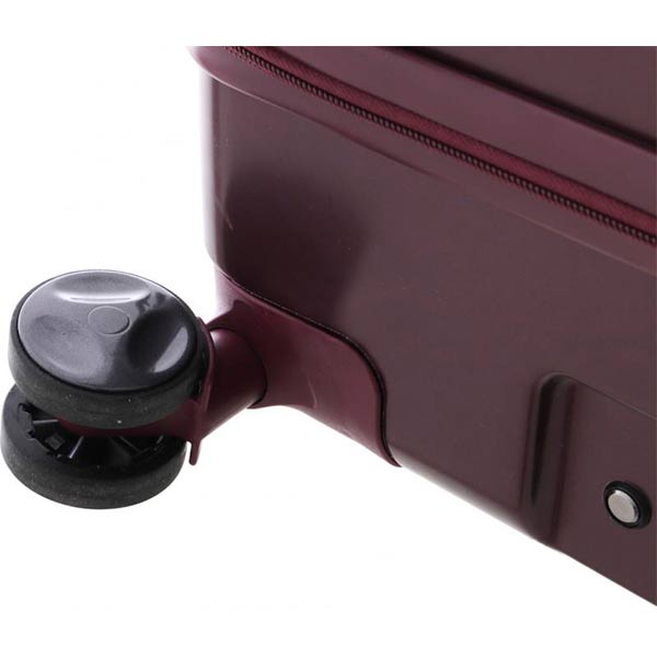 Чемодан Indigo 19115 40 л бордовый 48х37х21 см 