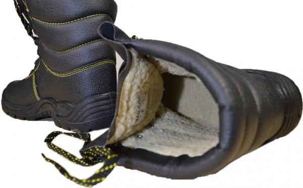 Ботинки MAN.GO S3 CI SRC 7501 защитные р.46 черный