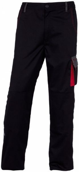 Брюки робочі Delta Plus D-Mach р. S DMPANNRPT чорний із червоним