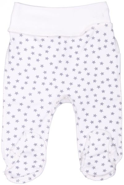 Ползунки Bambinelli серая звездочка р.56 белый с рисунком 