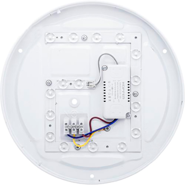 Світильник світлодіодний Hopfen Moon 18 Вт білий з хромом 5200 К 