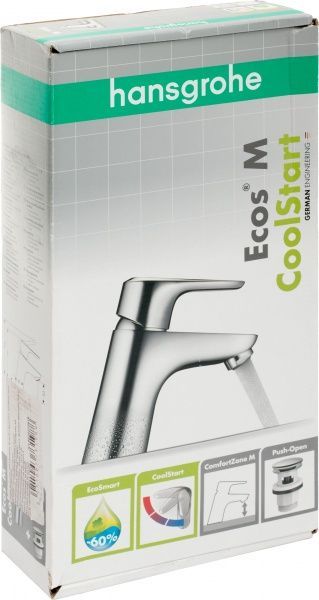 Змішувач для умивальника Hansgrohe Ecos M 14042000