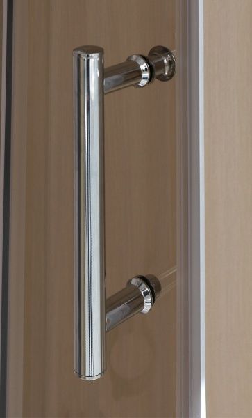 Душова кабіна ScandiSPA Smart 80x80 профіль хром, скло чайне