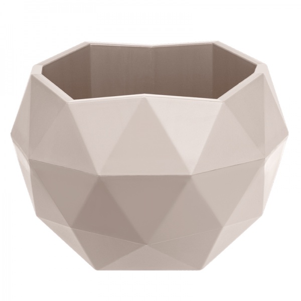Кашпо Топаз фігурний 0,45 л пудра (КШ-9113) 