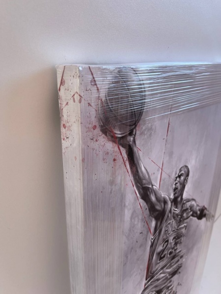 Репродукция Майкл Джордан. Баскетбол 50x80 см Арт Фемелі 