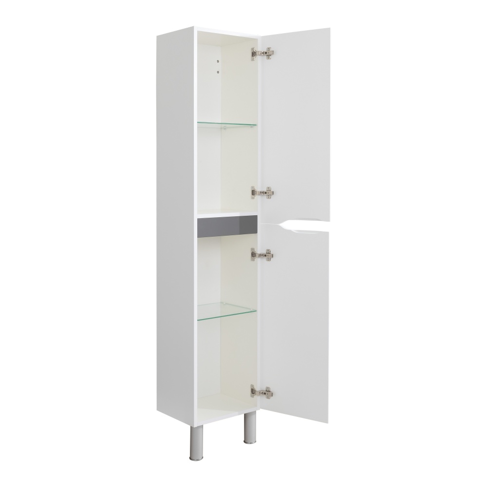 Пенал Aqua Rodos MONACO белый мат (АР000122822)