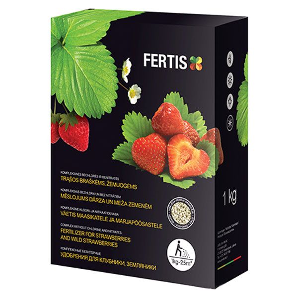 Удобрение для клубники и земляники Arvi Fertis НПК 11-9-20+МЕ 1 кг