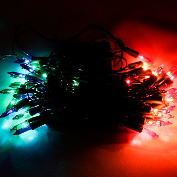 Гирлянда линейная Девилон LED 50 ламп 5 м разноцветная