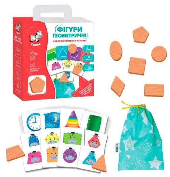 Игра настольная Vladi Toys Фигуры в мешочке ZB2001-02