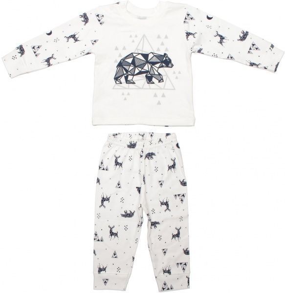 Пижама детская Фламинго 613-222 р.92 молочный 