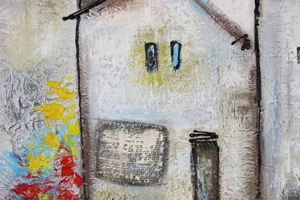 Картина Городской пейзаж 50x150 см Юрис Проф Арт 