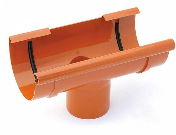 Воронка ринви Bryza 125/90 мм цегляний