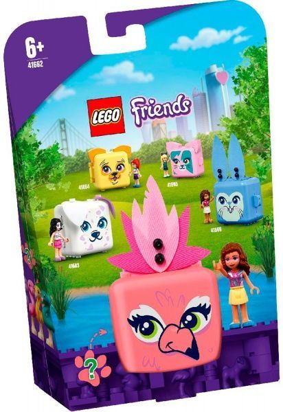 Конструктор LEGO Friends Куб-фламінго з Олівією 41662