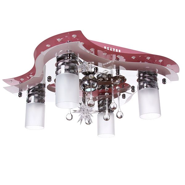 Люстра Altalusse LV202-05 розовый