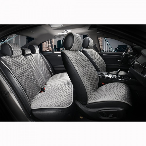 Накидка на сидіння Elegant Palermo Plus 107320_EL 700 103 сірий