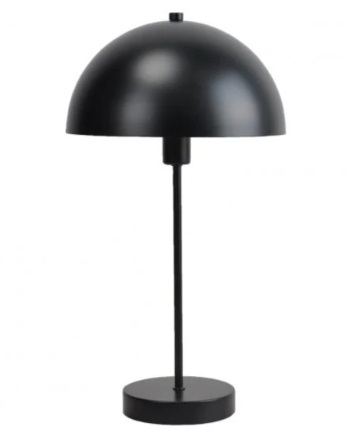 Настольная лампа Miorro Belle 1x40 Вт E14 черный 51-310-016