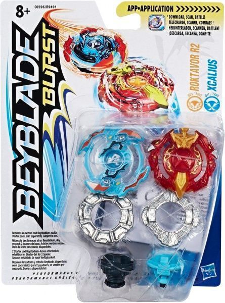 Дзиґа Hasbro BEYBLADE 2 шт. в упаковці в асортименті B9491
