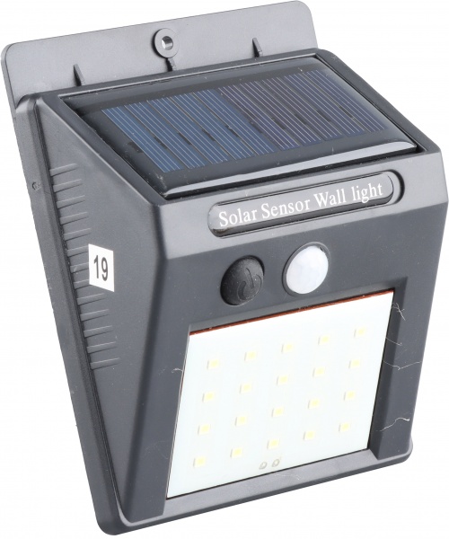 Светильник на солнечной батарее Expert IP44 черный с белым ELLP-3030H-25 